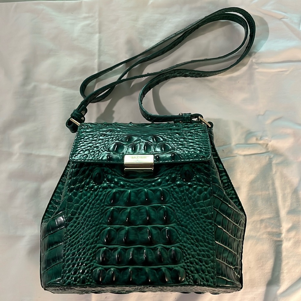 Emerald Melbourne Margo Brahmin Crossbody Purse